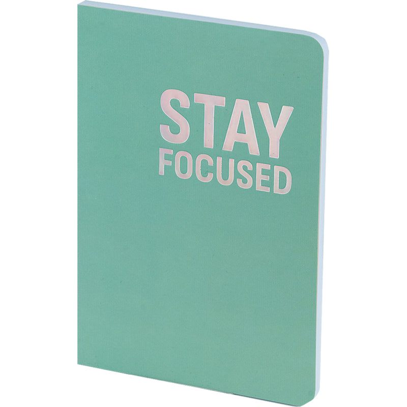Книга записная Axent Motivation 8700-15-A, A5, 80 sheets, клетка, Stay Focused