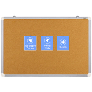 Доска пробковая Axent 9621-A, 45х60 см, алюминиевая рамка