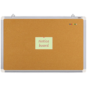 Доска пробковая Axent 9623-A, 90х120 см, алюминиевая рамка