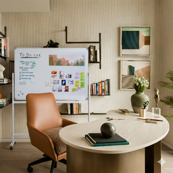 Дошка сухостиральна магнітна двостороння Axent 9617-A, 90х150 см, мобільна