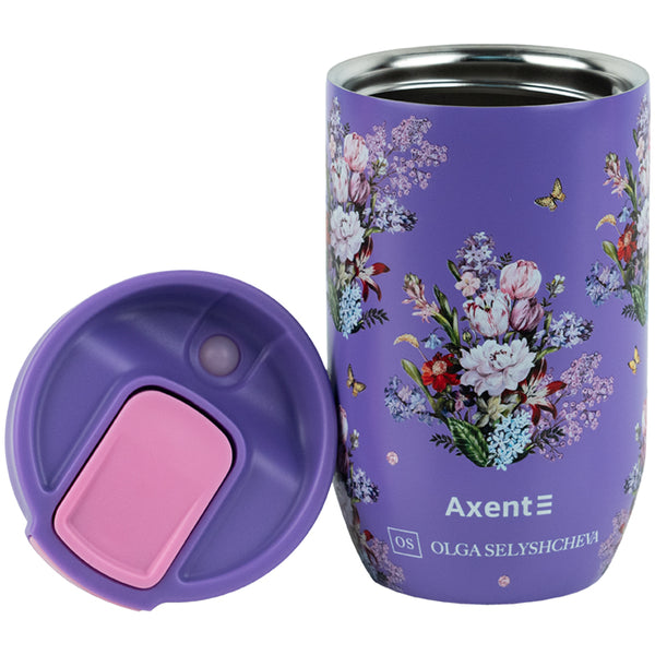 Термокружка Axent Olga Selyshcheva, Secret 8721-5-A, 350 мл