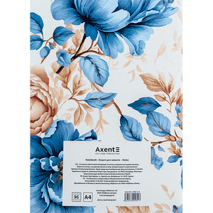 Тетрадь для записей Axent 4782-7-A, А4, 96 листов, клетка, Golden Garden