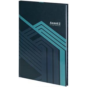 Книга записная Axent Lines 8422-580-A, А4, 96 листов, клетка, серая