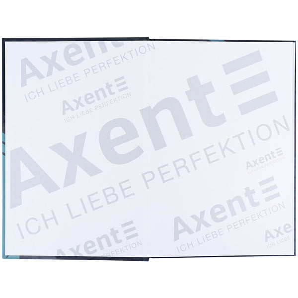 Книга записная Axent Lines 8422-580-A, А4, 96 листов, клетка, серая