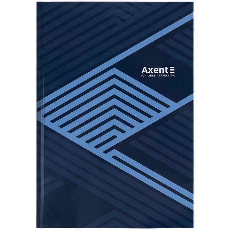 Книга записная Axent Lines 8422-581-A, А4, 96 листов, клетка, синяя