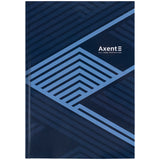 Книга записная Axent Lines 8422-581-A, А4, 96 листов, клетка, синяя