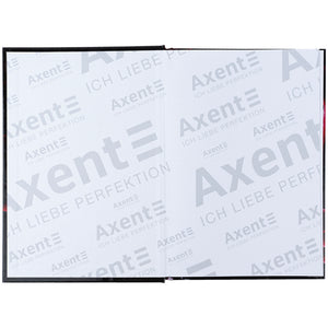 Книга записная Axent Maroon fleur 8459-1-A, А5, 96 листов, клетка, твердая обложка