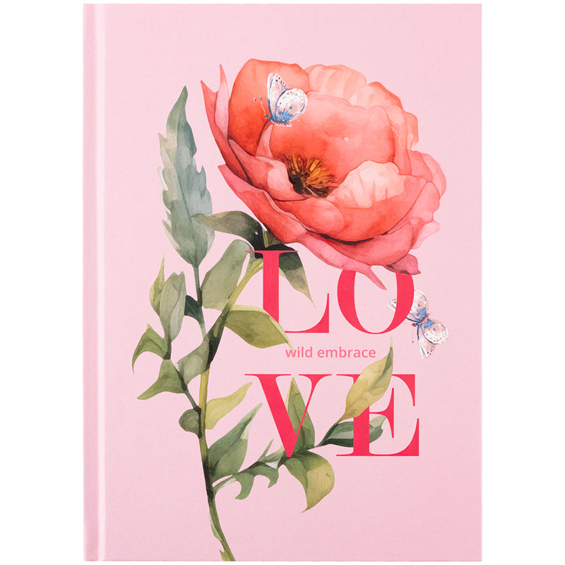 Книга записная Axent Love 8459-6-A, А5, 96 листов, клетка, твердая обложка