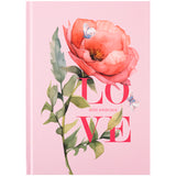 Книга записная Axent Love 8459-6-A, А5, 96 листов, клетка, твердая обложка