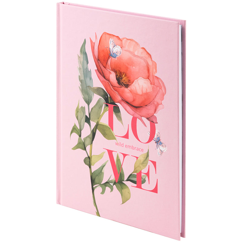 Книга записная Axent Love 8459-6-A, А5, 96 листов, клетка, твердая обложка