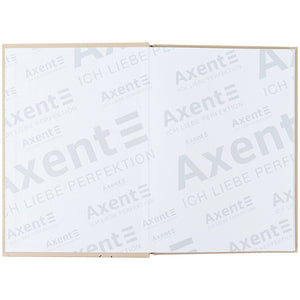 Книга записная Axent Beauty 8459-7-A, А5, 96 листов, клетка, твердая обложка