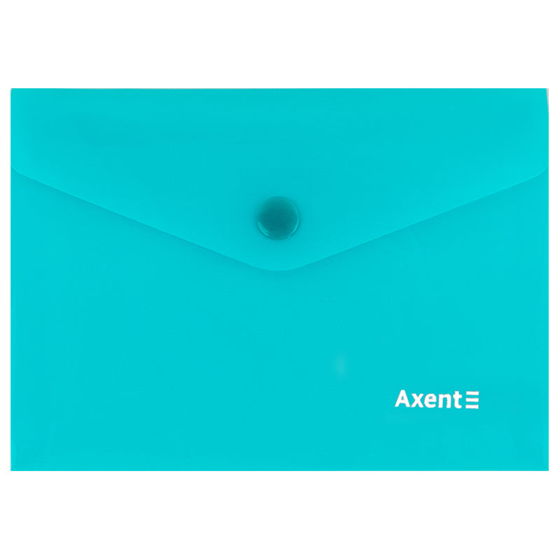 Папка-конверт на кнопці Axent Pastelini 1414-21-A, бірюзова