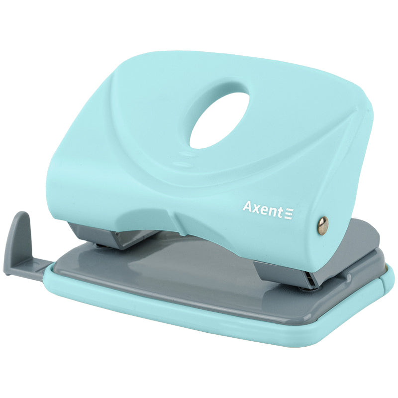 Діркопробивач для паперу Axent Welle-2 3820-09-A, пластиковий, 20 аркушів, Pastelini, неом'ятний