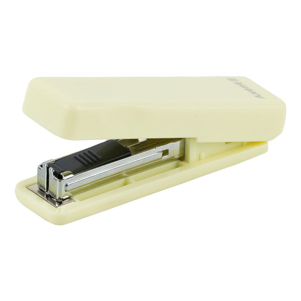 Степлер канцелярский №10/5 Axent MINI 4910-08-A, пластиковый, 10 листов, Pastelini, желтый