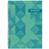 Блокнот на спирали Axent 8032-34-A, A5, 96 листов, клетка, твердая обложка