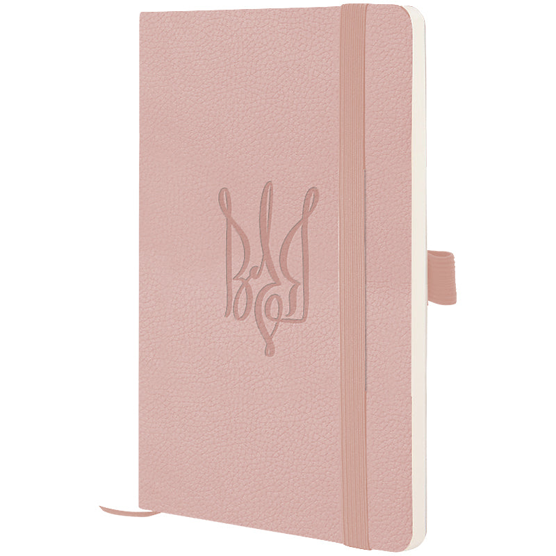 Книга записна Axent Partner Soft Skin Воля 8616-24-3-A, 125x195 мм, 96 аркушів, клітинка, пудрова