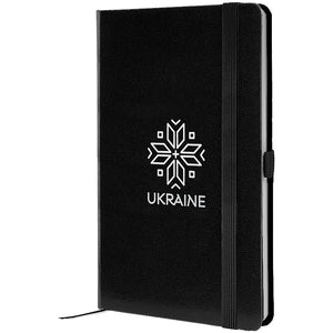 Книга записна Axent Partner Вишиванка 8201-01-7-A, 125*195 мм, 96 аркушів, клітинка, чорна