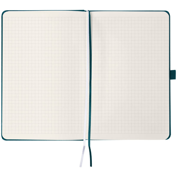 Книга записная Axent Partner Колоски 8201-31-6-A, 125x195 мм, 96 листов, клетка, малахитовая