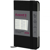 Еженедельник 2026 Axent Pocket Strong 8508-26-01-A, 90*150, черный