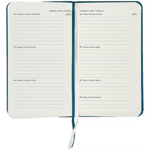Еженедельник 2026 Axent Pocket Strong 8508-26-31-A, 90*150, малахитовый