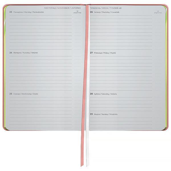 Еженедельник 2026 Axent Partner Mellow Happiness planner 8528-26-1-A, 125*195