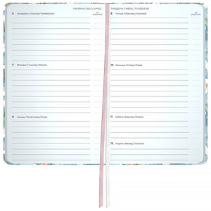 Еженедельник 2026 Axent Pocket Gentle Blossom 8525-26-3-A, 90*150