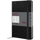 Ежедневник 2026 Axent Partner Strong 8819-26-01-A, 145*210, чёрный