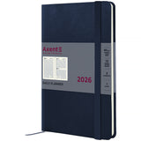 Ежедневник 2026 Axent Partner Strong 8819-26-02-A, 145*210, синий