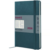 Ежедневник 2026 Axent Partner Strong 8819-26-31-A, 145*210, малахитовый