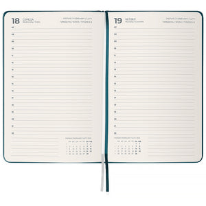 Ежедневник 2026 Axent Partner Strong 8819-26-31-A, 145*210, малахитовый