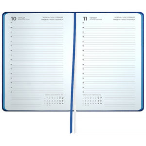 Ежедневник 2026 Axent Partner Soft Muse 8827-26-3-A, 145*210, синий