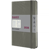 Ежедневник 2026 Axent Partner Lines 8815-26-03-A, 145*210, серый