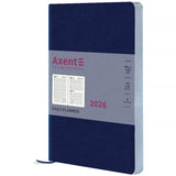 Щоденник 2026 Axent Partner City Soft 8821-26-02-A, 145*210, синій