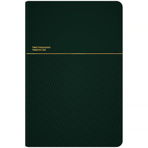 Ежедневник 2026 Axent Partner Traces 8829-26-2-A, 145*210, тёмно-зелёный