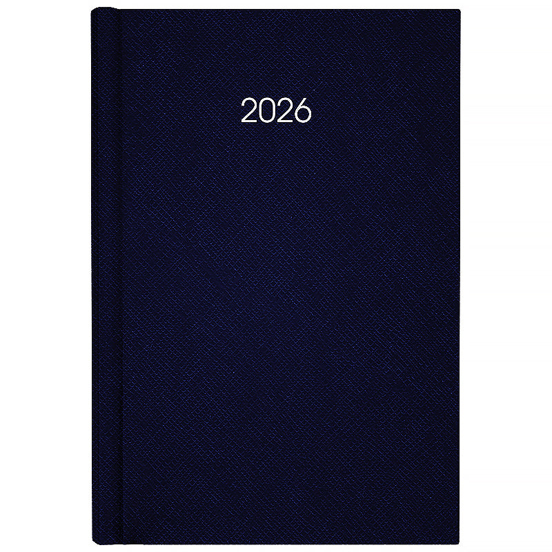 Щоденник 2026 Axent Classic Style 8840-26-2-A, 145*210, с/т темно синій