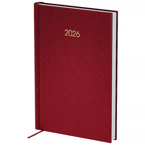 Ежедневник 2026 Axent Classic Style 8840-26-3-A, 145*210, з/т бордовый