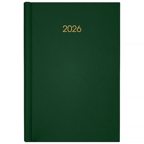 Ежедневник 2026 Axent Classic City 8842-26-3-A, 145*210, з/т тёмно-зелёный
