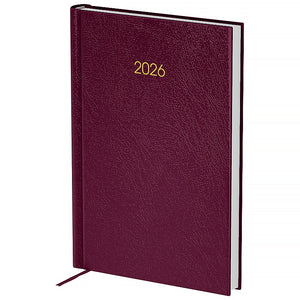 Ежедневник 2026 Axent Classic City 8842-26-5-A, 145*210, з/т сливовый
