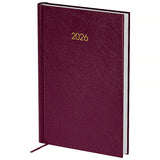 Ежедневник 2026 Axent Classic City 8842-26-5-A, 145*210, з/т сливовый
