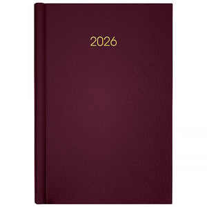 Ежедневник 2026 Axent Classic City 8842-26-5-A, 145*210, з/т сливовый