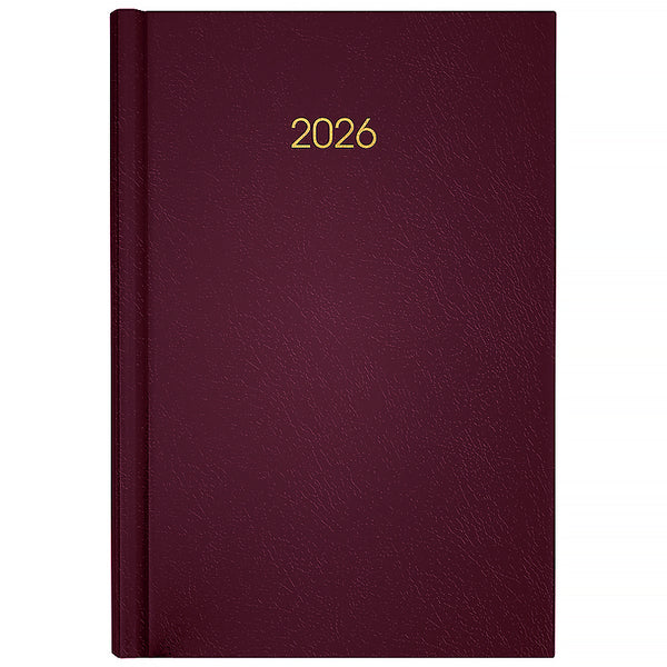 Ежедневник 2026 Axent Classic City 8842-26-5-A, 145*210, з/т сливовый