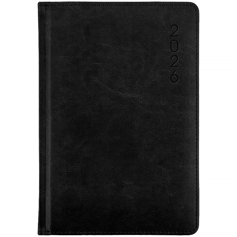 Щоденник 2026 Axent Classic Lux 8844-26-1-A, 145*210, слп/т чорний