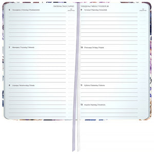 Еженедельник 2026 Axent Pocket Violet Whispers 8525-26-4-A, 90*150