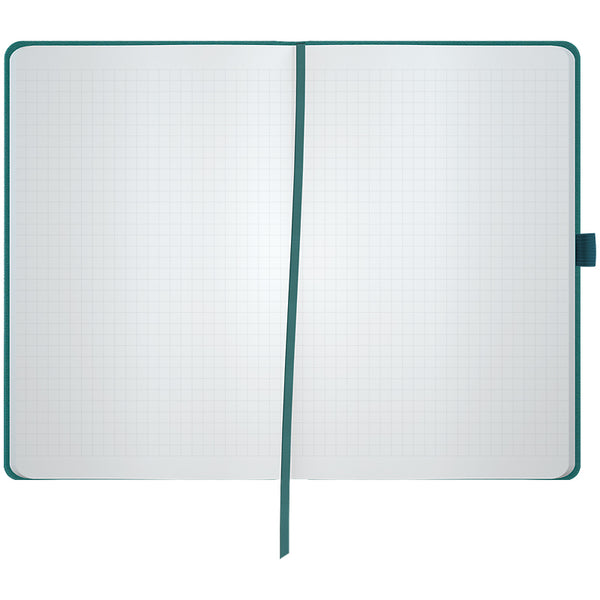 Книга записна Axent Partner 8201-63-A, 125x195 мм, 96 аркушів, клітинка, лазурна