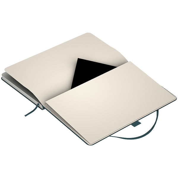 Книга записна Axent Partner 8201-63-A, 125x195 мм, 96 аркушів, клітинка, лазурна