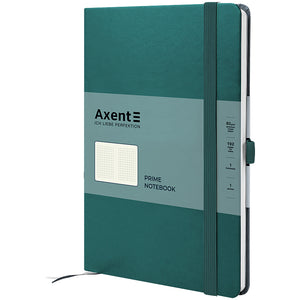 Книга записна Axent Partner Prime 8305-62-A, 145x210 мм, 96 аркушів, клітинка, лазурна