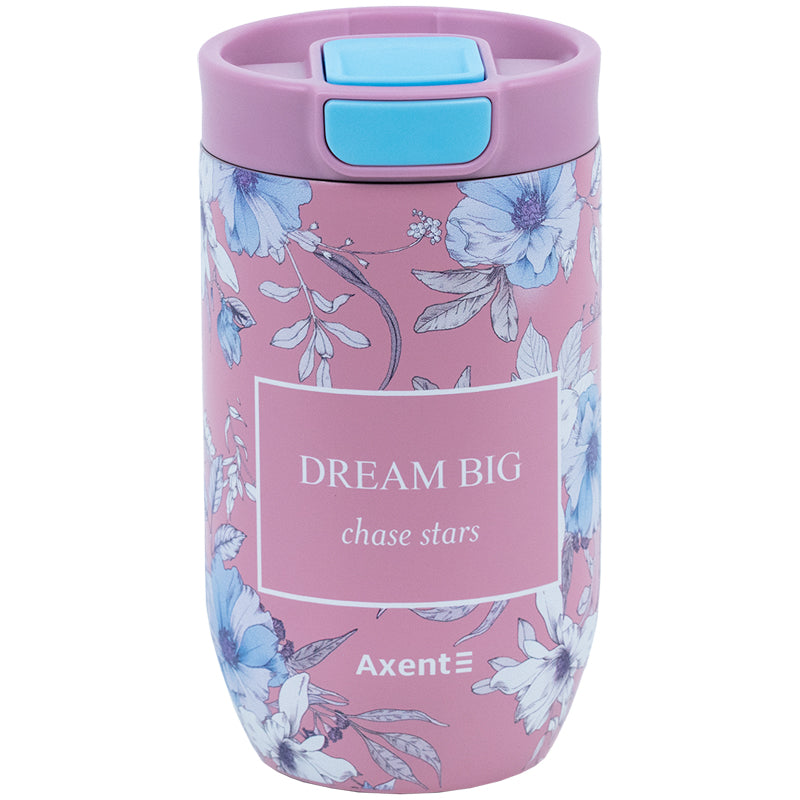 Термокружка Axent Blue Elegance, 8721-7-A-PPS, 350 мл