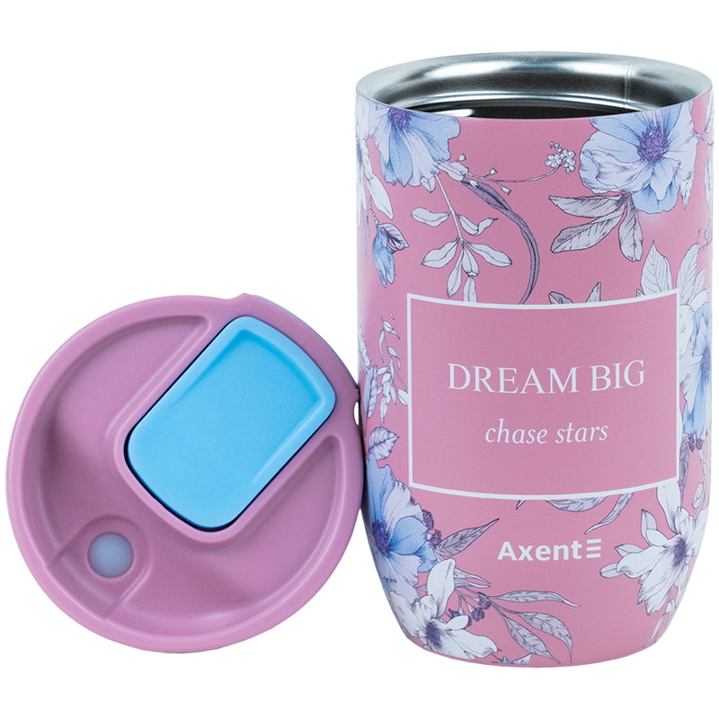 Термокружка Axent Blue Elegance, 8721-7-A-PPS, 350 мл