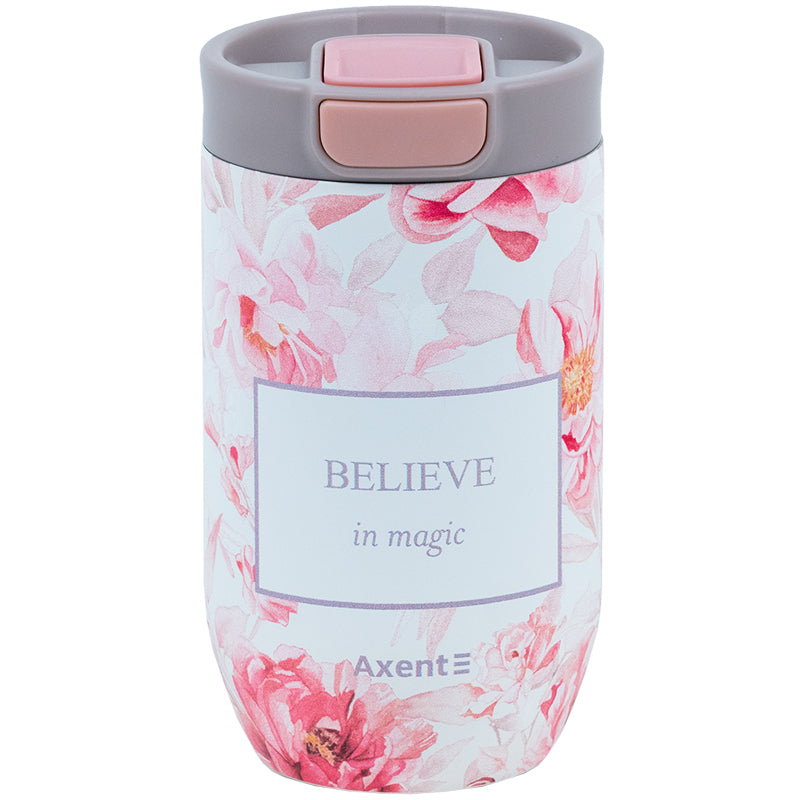 Термокружка Axent Peony Dreams, 8721-8-A-CC, 350 мл