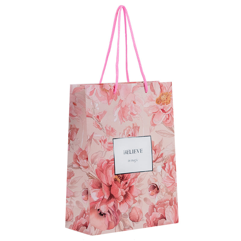 Пакет бумажный подарочный Axent Peony Dreams 8501-32-A-CC, 18х24 см